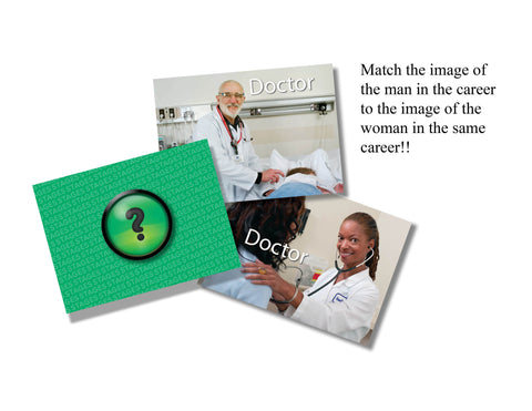 Careers Memory Card Game