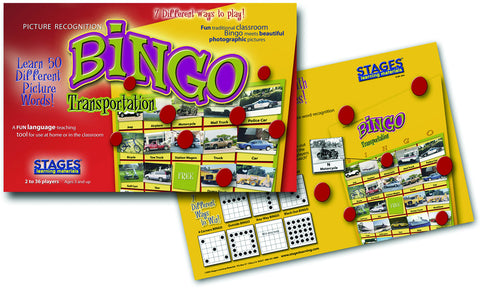 Transportation Bingo