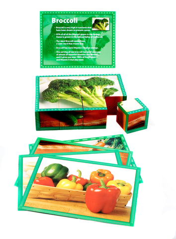 Vegetables Cube Puzzle