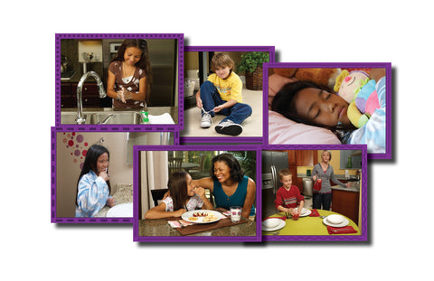 Healthy Habits Cube Puzzle