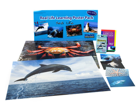 Sea Life Photo Learning Kit