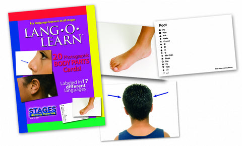 Lang-O-Learn Body Parts Cards