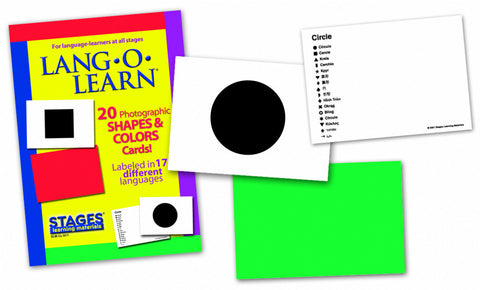 Lang-O-Learn Shapes & Colors Cards